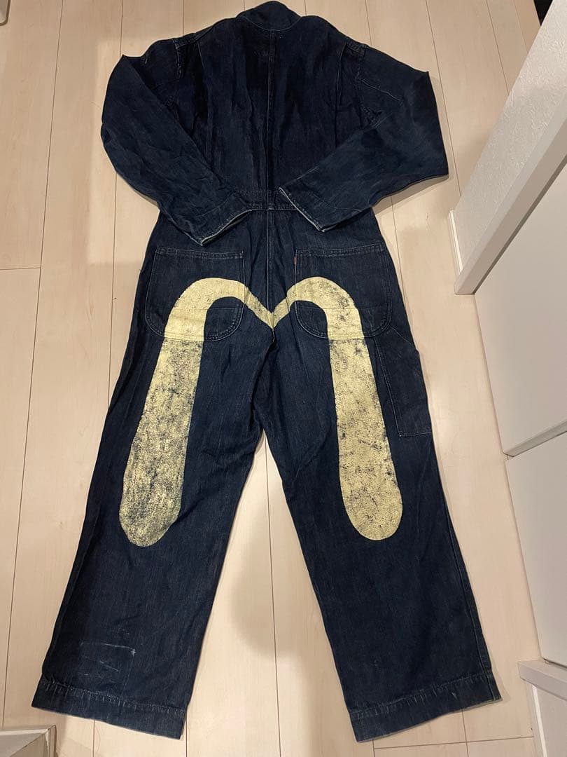 超レア　エヴィスデニム つなぎ