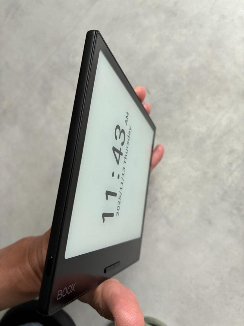 Boox page E-ink 7インチタブレット