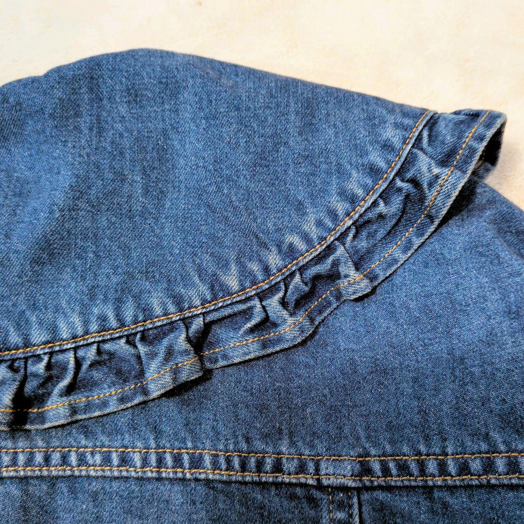 【タグ付】La Buoteque BonBon　デニムジャケット ビッグカラーＦ