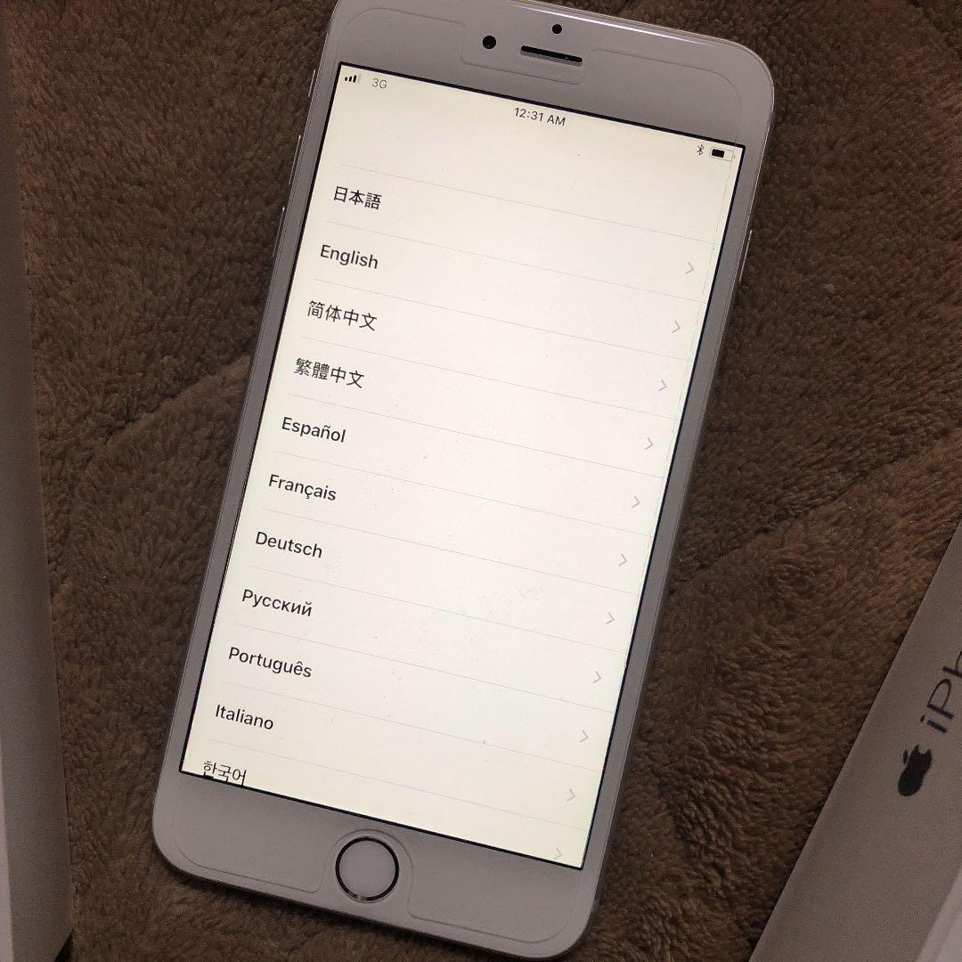 大幅値下げ　iPhone 6 Plus Silver 16 GB au