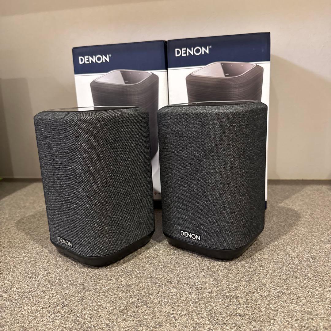 早い者勝ちDENON スピーカー グレー DENON150 美品　2個