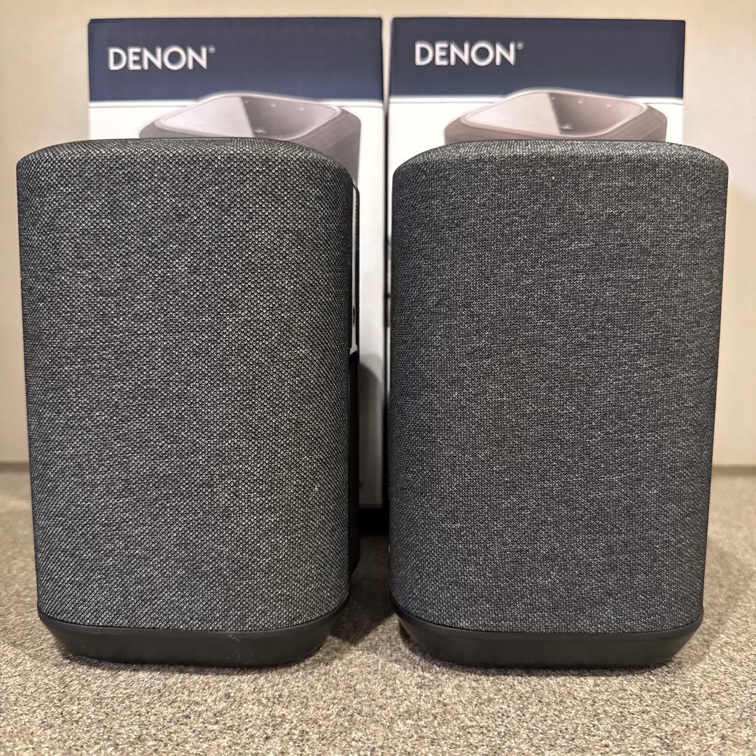 早い者勝ちDENON スピーカー グレー DENON150 美品　2個