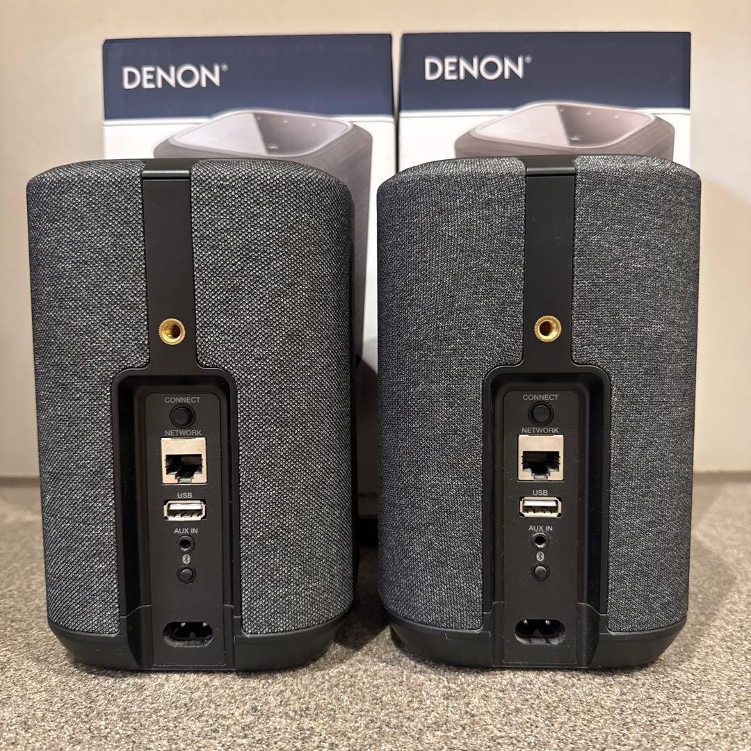 早い者勝ちDENON スピーカー グレー DENON150 美品　2個