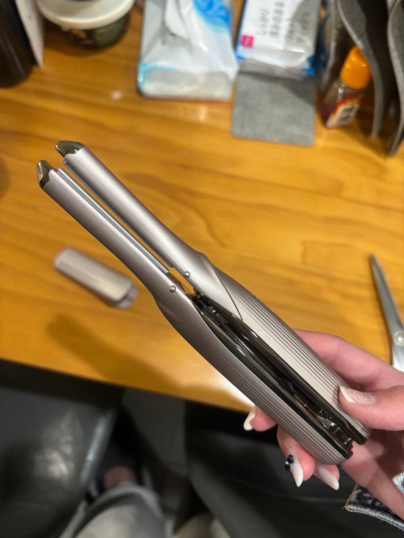 ReFa リファ フィンガーアイロン st6 シャンパンゴールド