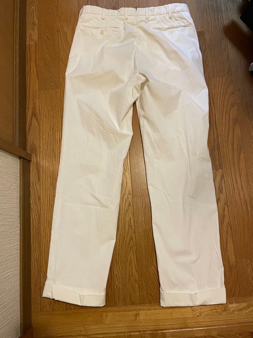 INCOTEXインコテックス　チノスラックス48ホワイト