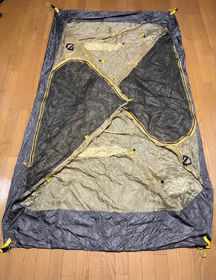 NEMO ダガーストーム2p グランドシートセット
