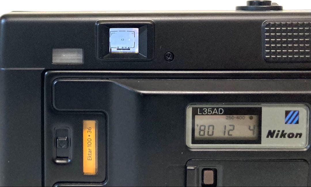 【動作品 外観美品】Nikon L35AD ピカイチ 動作確認済 ケース付き