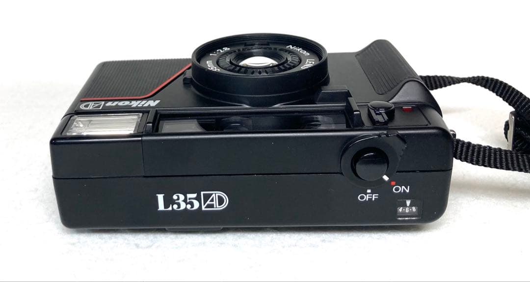 【動作品 外観美品】Nikon L35AD ピカイチ 動作確認済 ケース付き