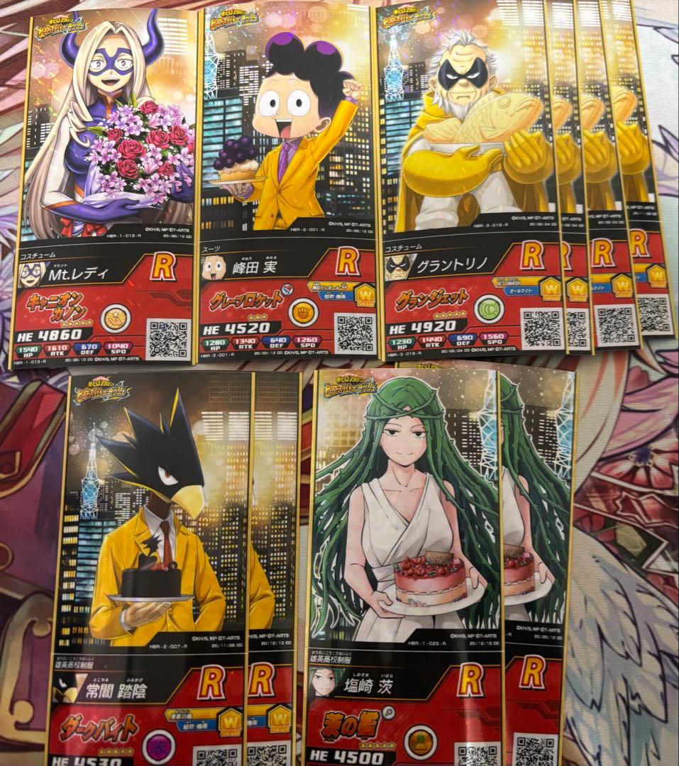 [説明欄必読] ヒロアカ ヒロバト 誕生日カード