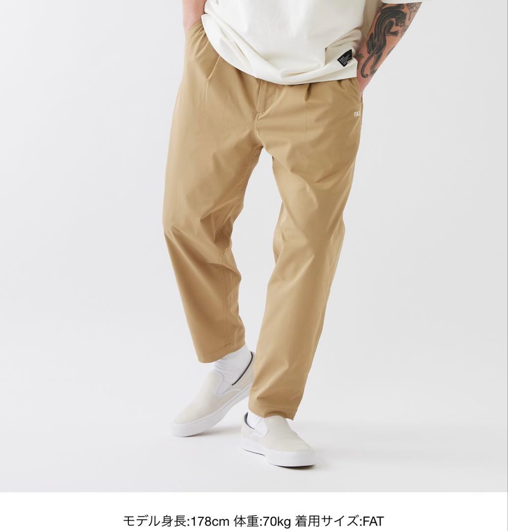 美品FAT POLYCROP パンツ　ワイドパンツ　イージーパンツ