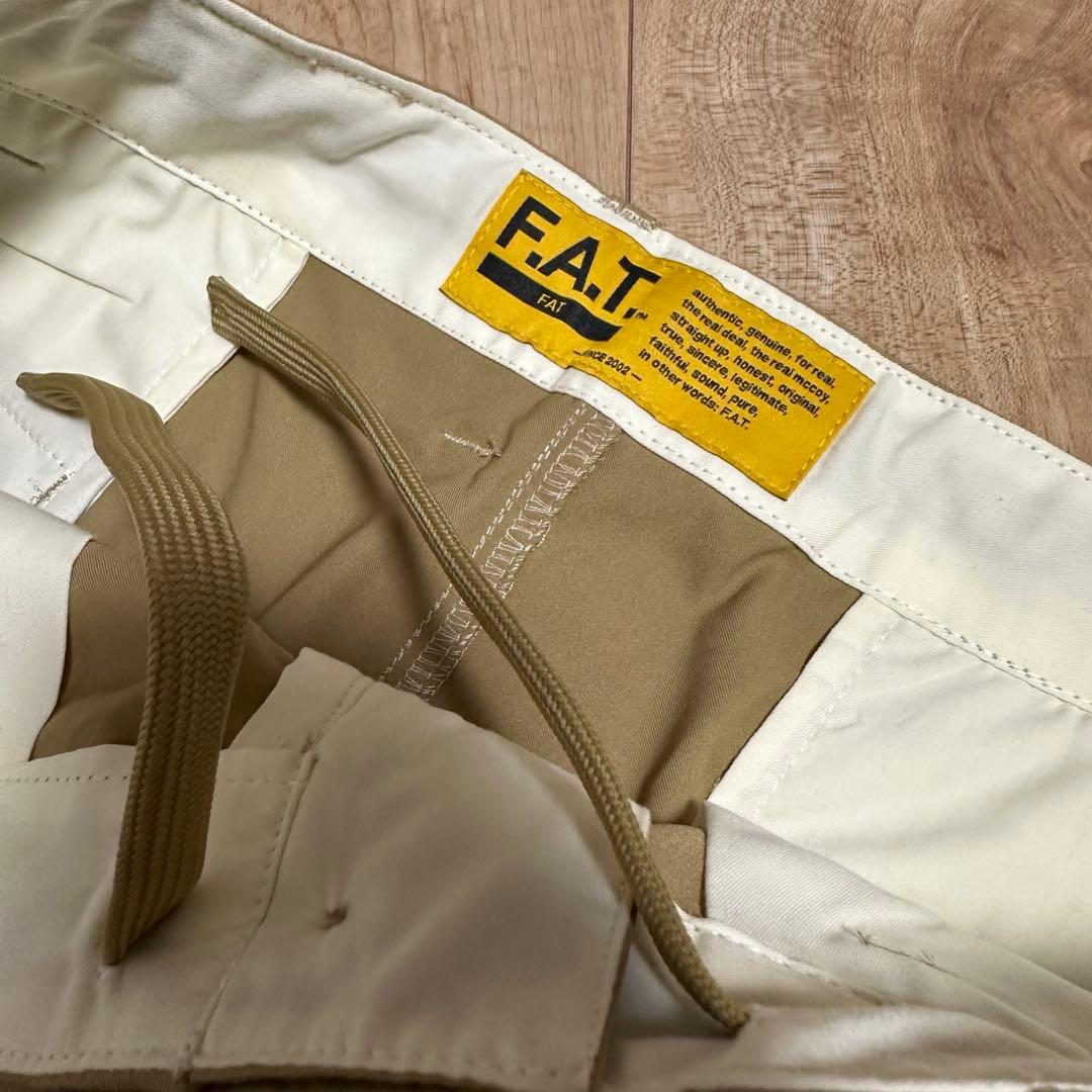 美品FAT POLYCROP パンツ　ワイドパンツ　イージーパンツ