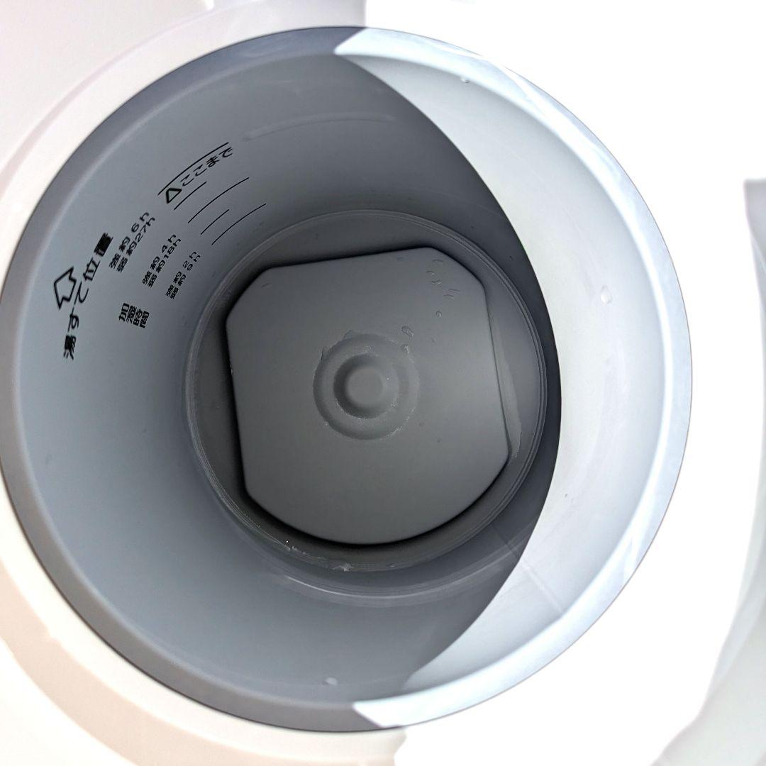 【美品】象印 スチーム式加湿器 ホワイト EE-RQ35-WA 2022年製