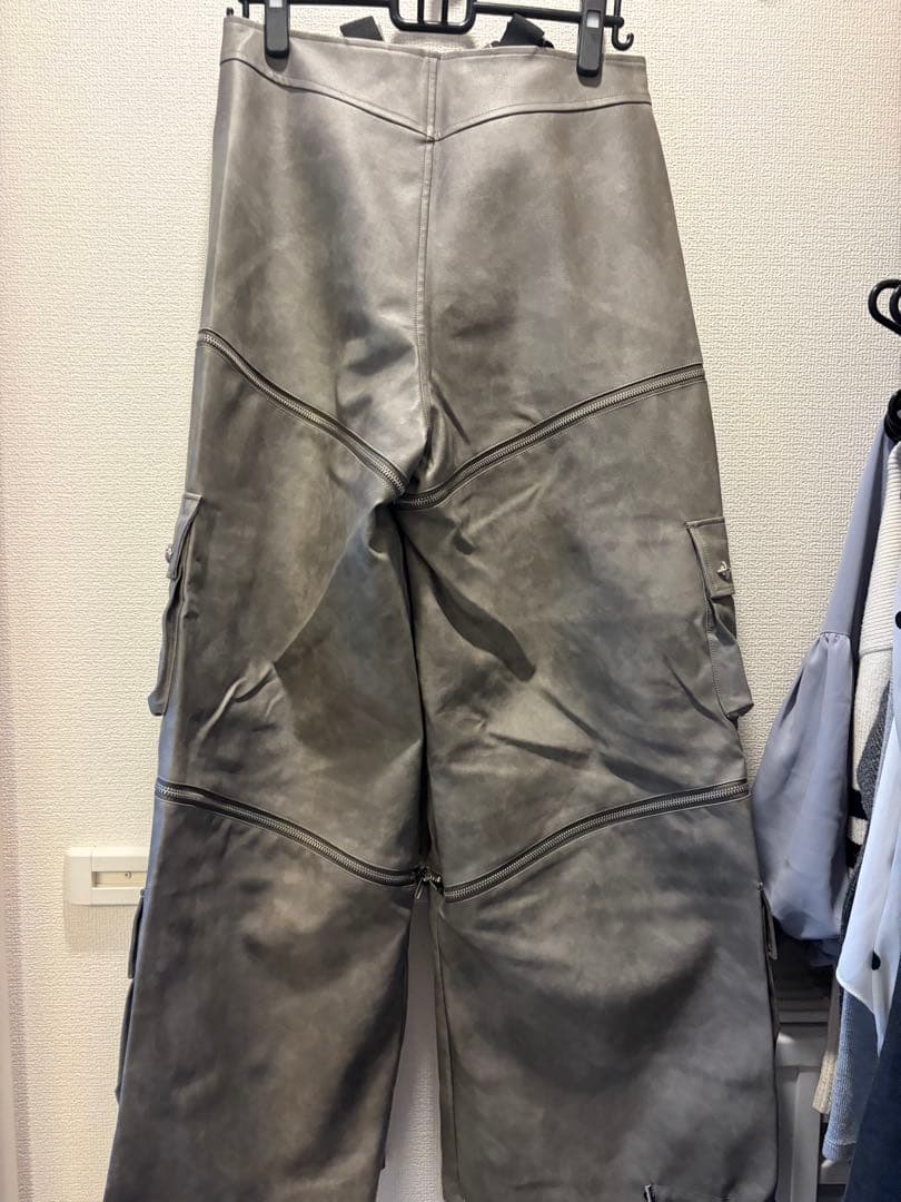 anonenone 謝謝レザーチャイナニッカポッカ