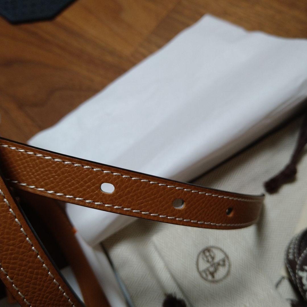 エルメス Hベルト ポップH ゴールド ローズゴールド金具 B刻印