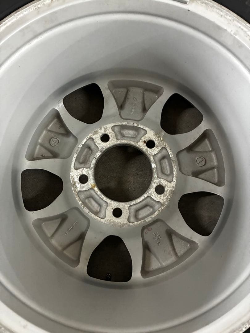 ランクル100 トヨタ純正　タイヤホイールセット 17インチ　ダンロップ