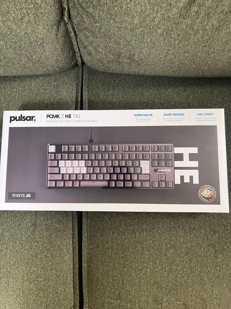 pulsar PCMK 2 HE TKL キーボード本体