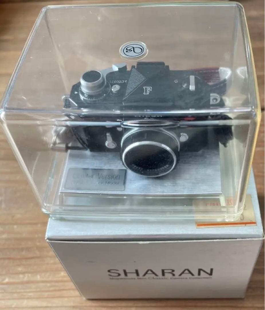 SHARANニコンFブラックモデル　フィルム撮影可能