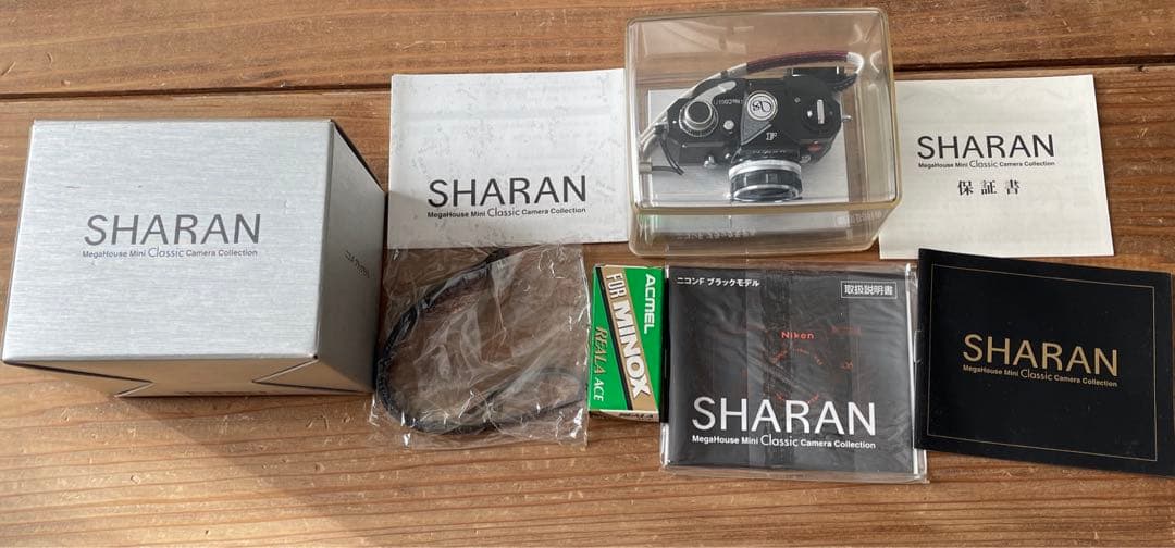 SHARANニコンFブラックモデル　フィルム撮影可能