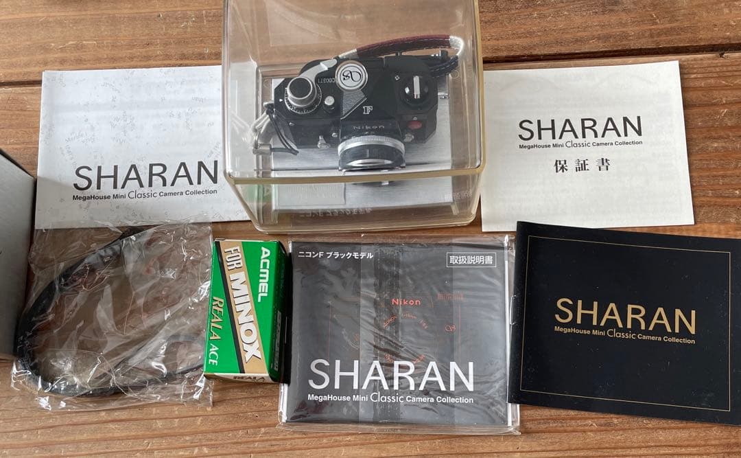 SHARANニコンFブラックモデル　フィルム撮影可能