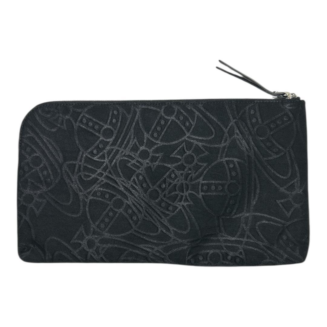 新品 ヴィヴィアン ウエストウッド ラインORBエンボス クラッチバッグ 送料込