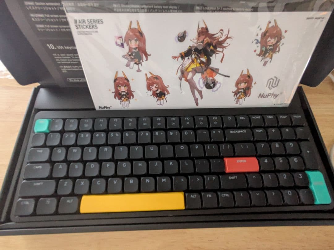 キーボード nuphy air 96 v2 wisteria 2.0