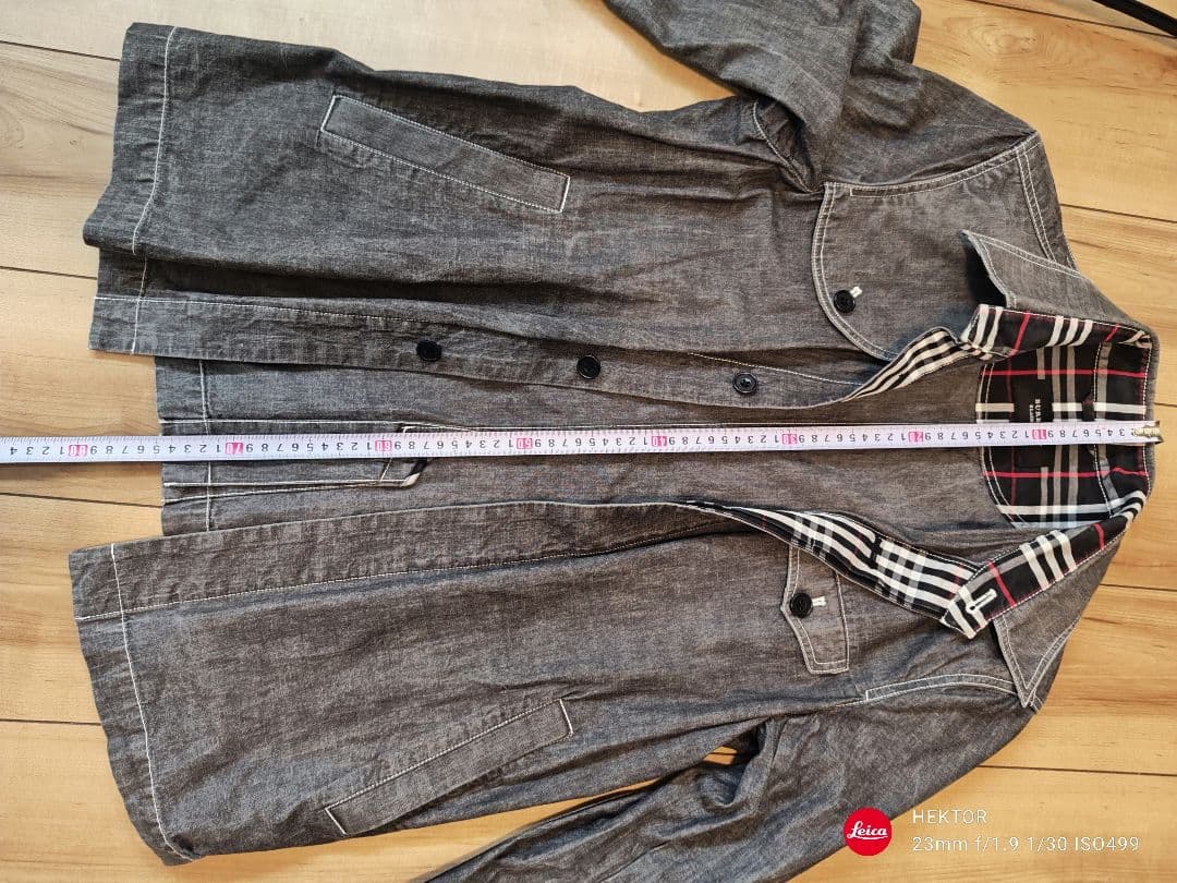 値下げ！希少BURBERRY BLACK LABEL デニムジャケット M