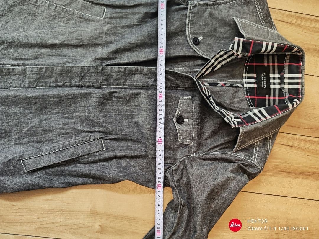 値下げ！希少BURBERRY BLACK LABEL デニムジャケット M