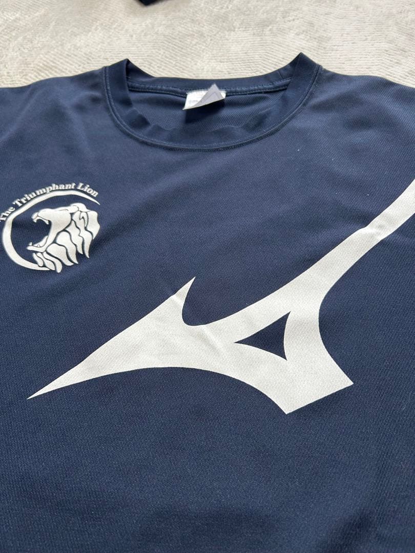 【非売品】日本体育大学 バレーボールTシャツ ネイビー　Lサイズ