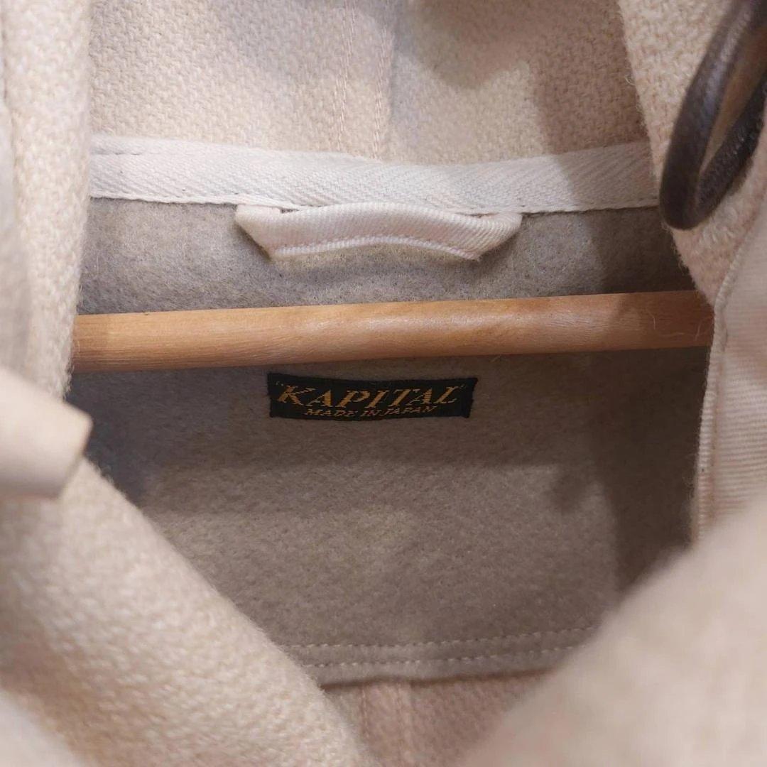 希少 KAPITAL 40sウールTRAGGLEトールリングコート