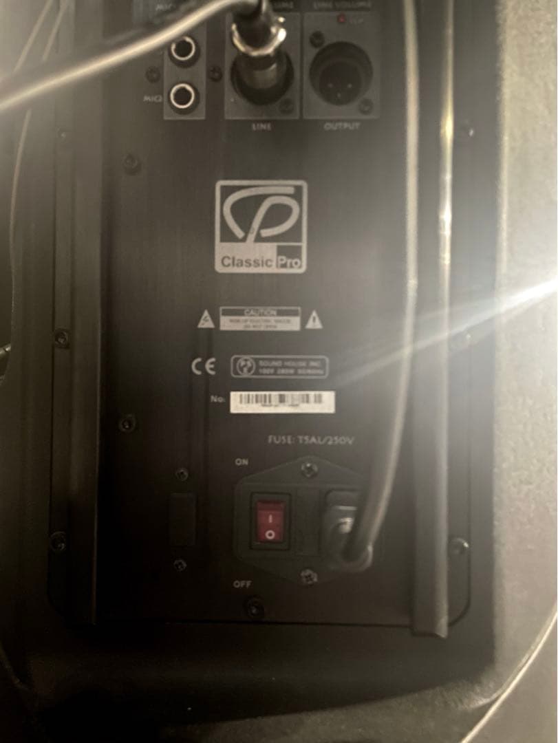 引き取り限定価格Classic Pro CSP12P 2本セット（スタンド付き）