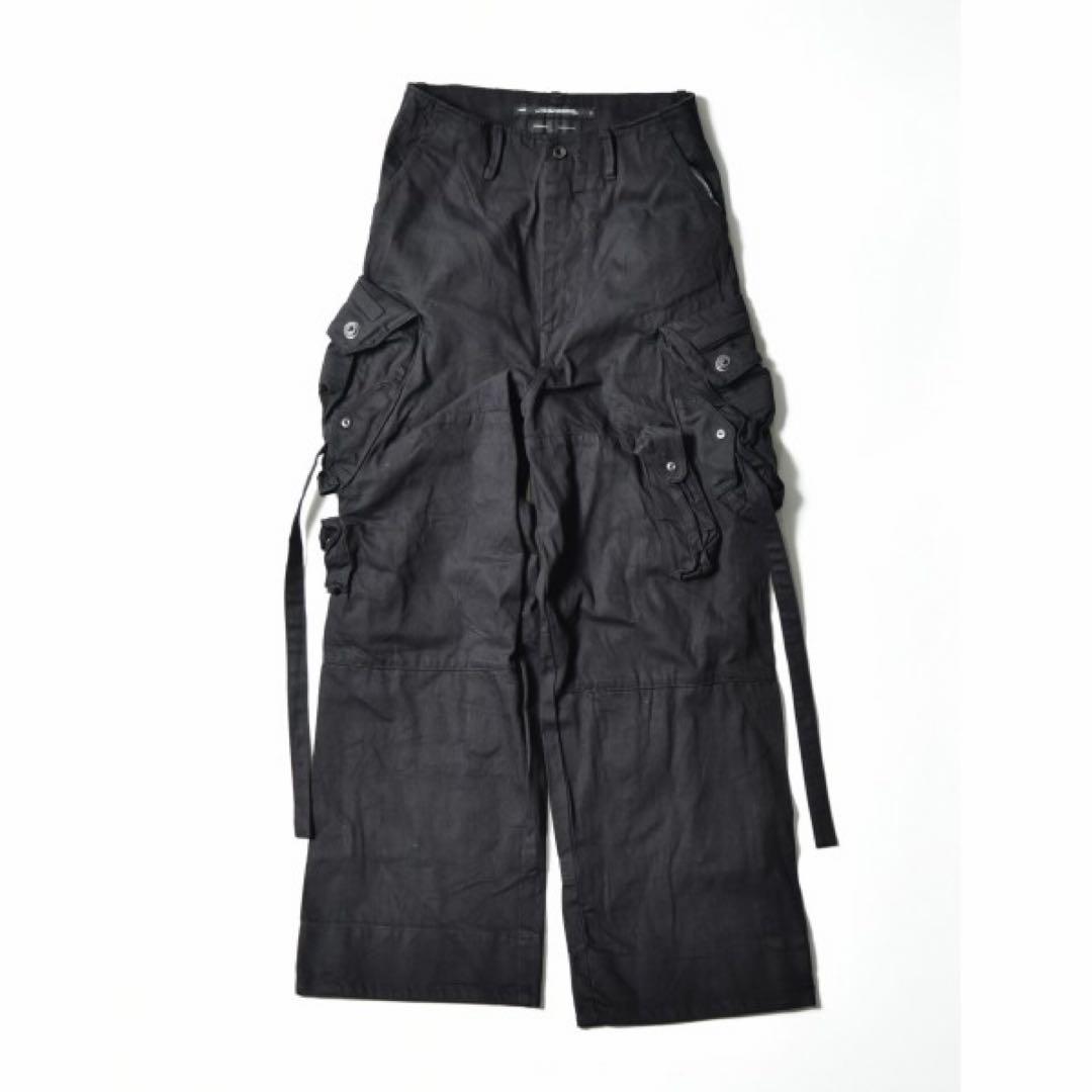 JULIUS 24aw ガスマスクカーゴパンツ　879PAM3-BK サイズ2