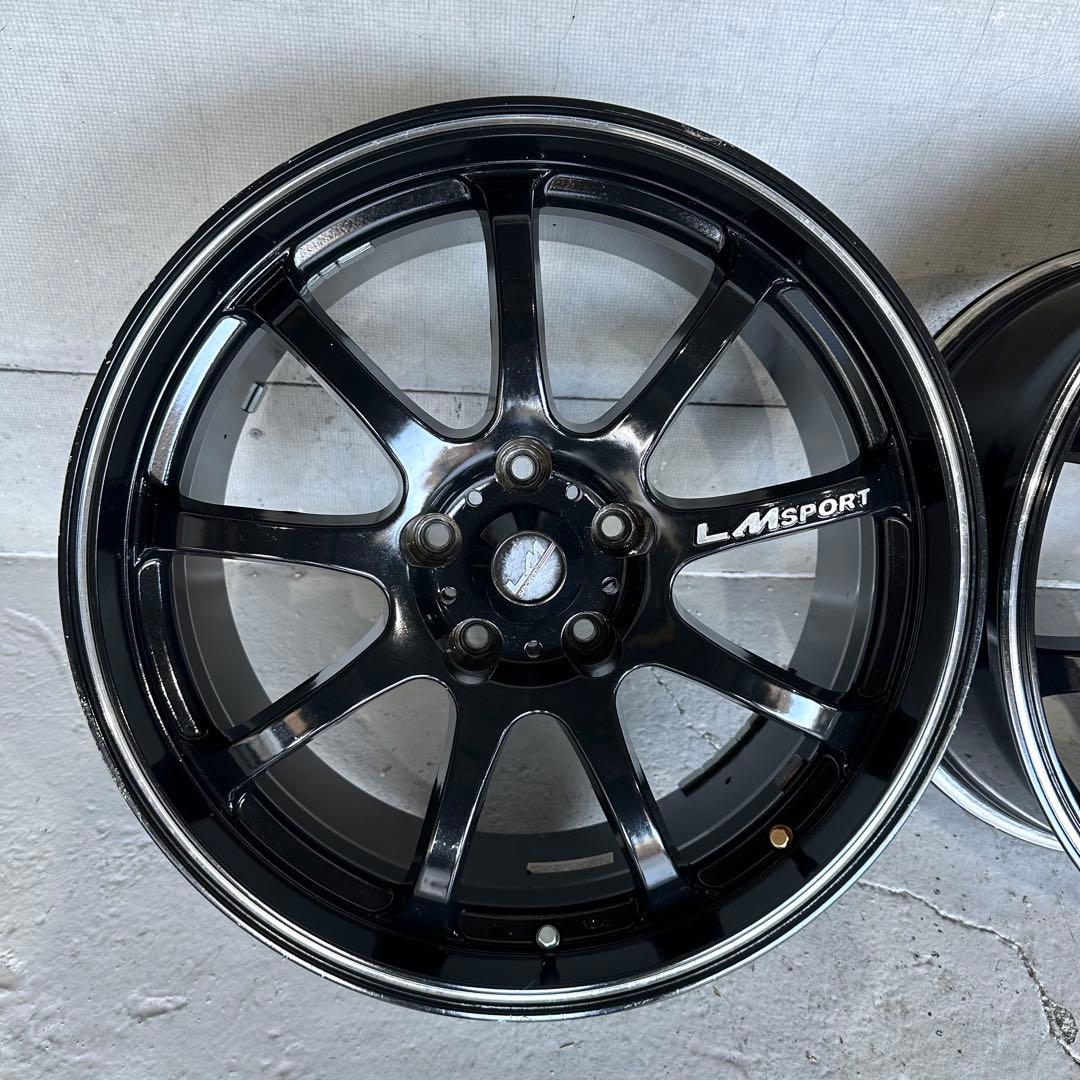 三菱 ランエボⅦ 装着 LM SPORT 18インチ　アルミホイール4本セット