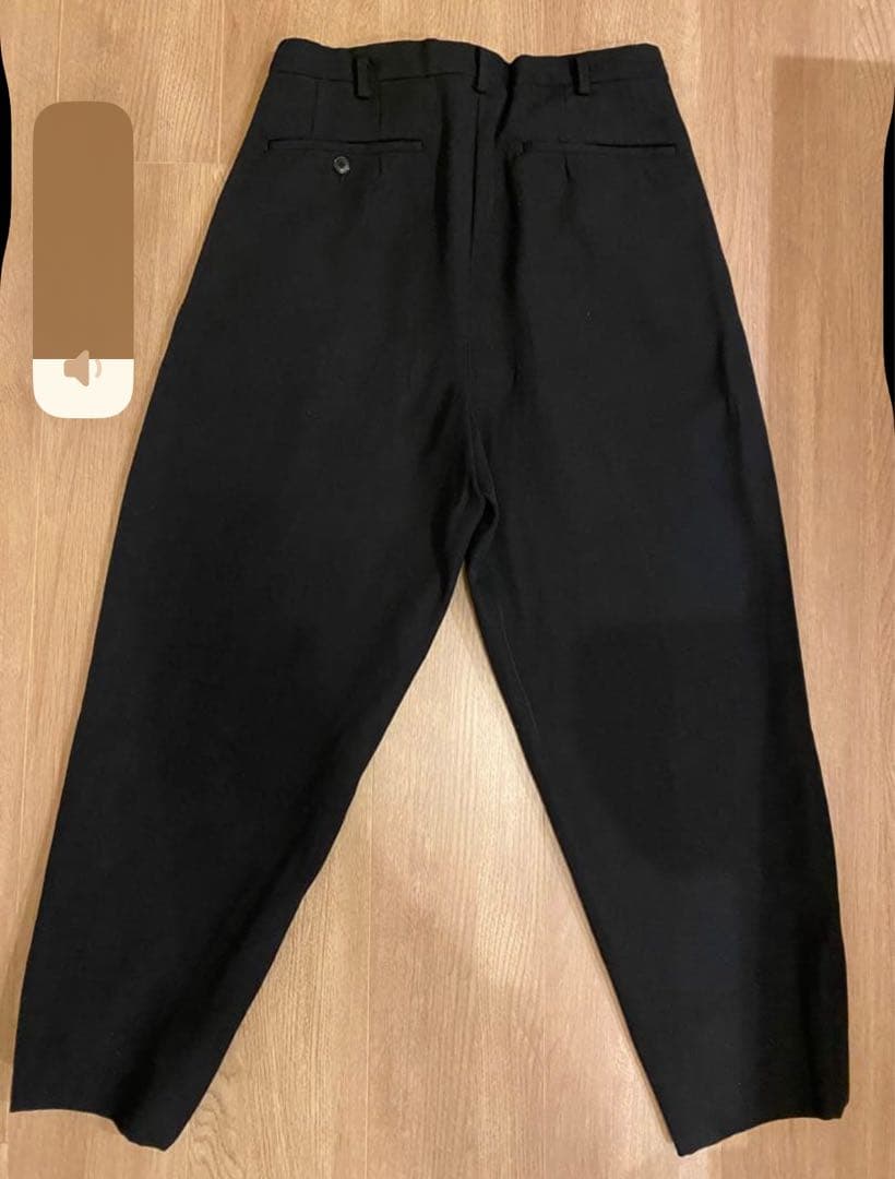 パンツ heugn 22aw e black size2