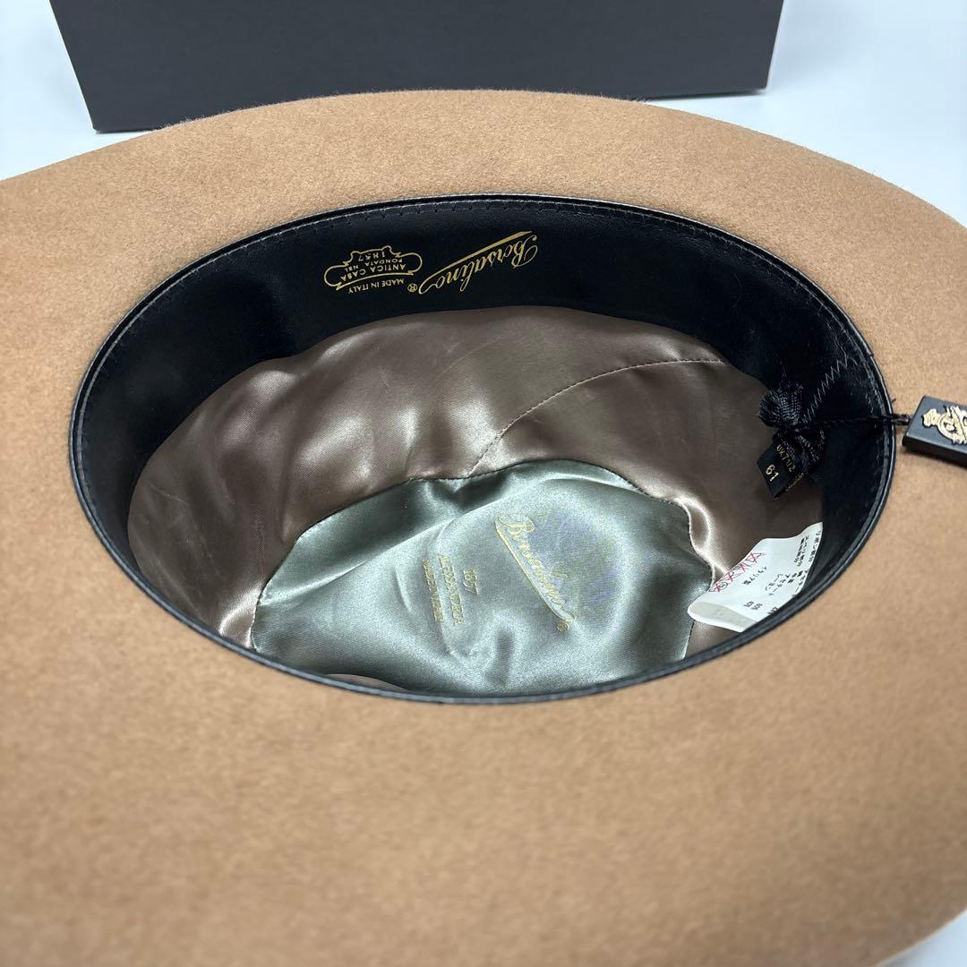 ボルサリーノ　ハット　61 Borsalino 兎　キムタク　ジョニーディップ