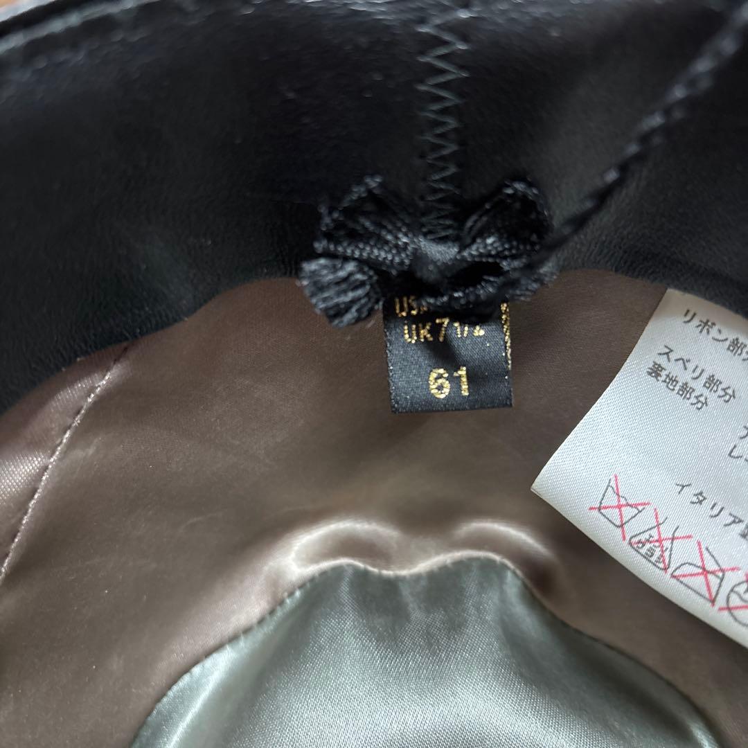 ボルサリーノ　ハット　61 Borsalino 兎　キムタク　ジョニーディップ