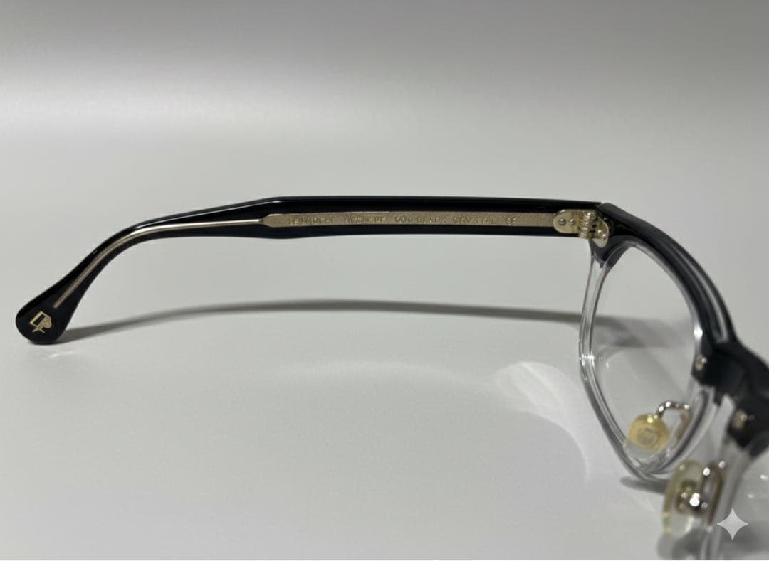 MOSCOT lemtosh 49サイズ black crystal 鼻パッド付