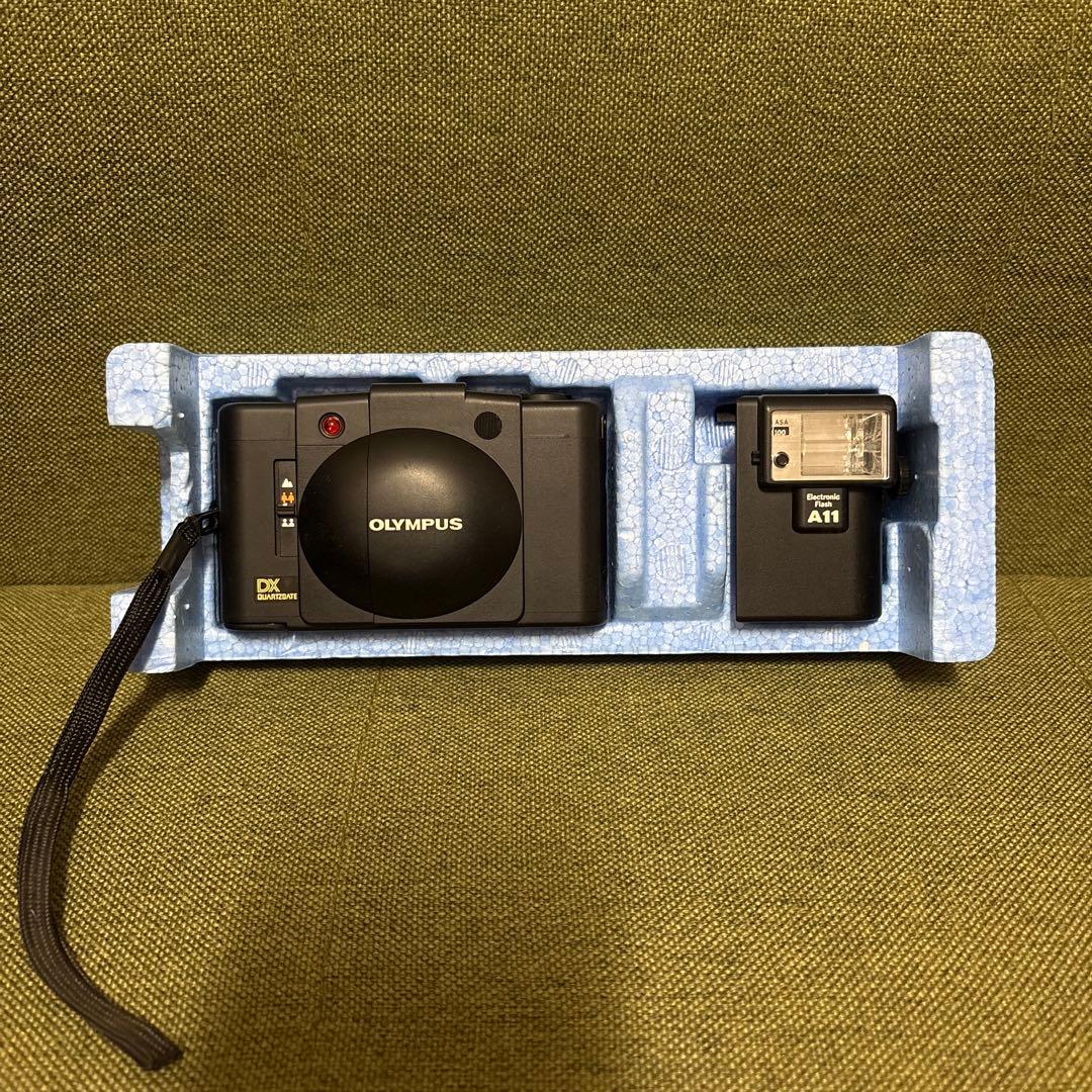 オリンパス　xa3 with electronic flash a11 箱付き