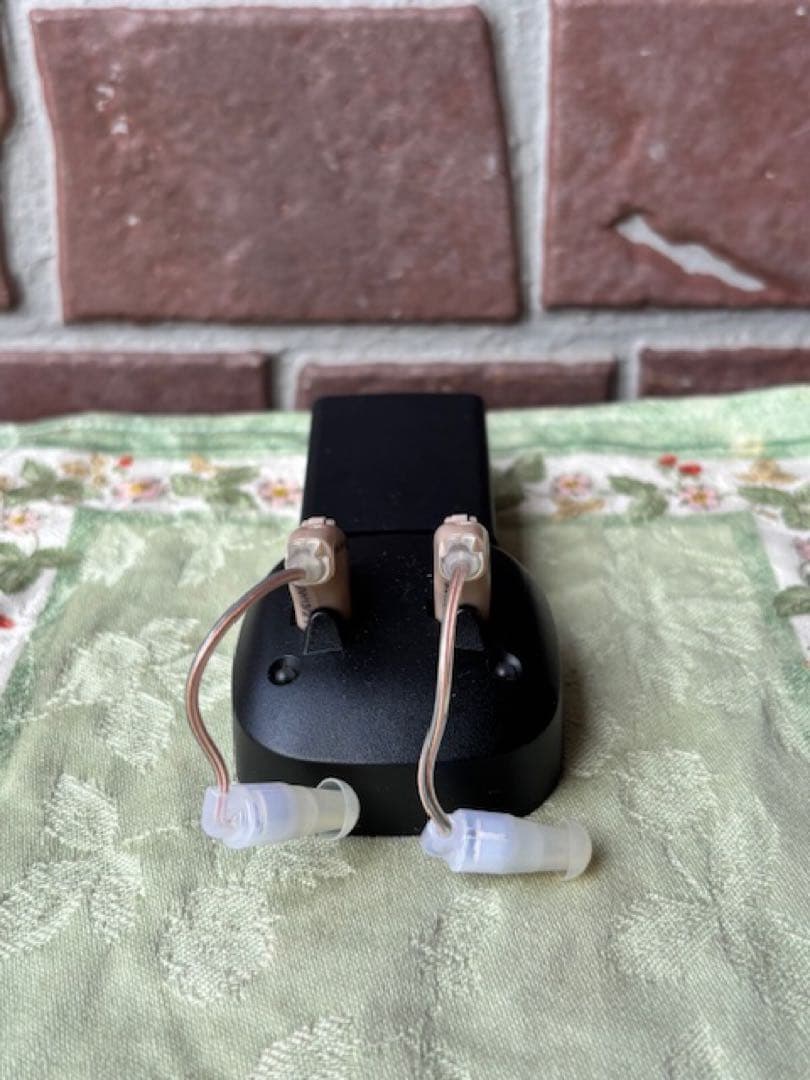 Shop Japanショップジャパン楽ちんヒアリング本体2個セット＋集音器充電式