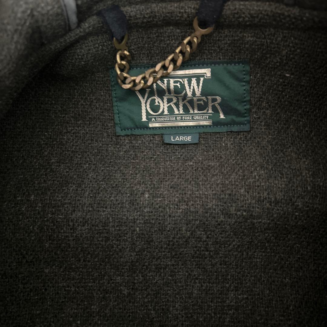 ニューヨーカー　グリーン ダッフルコート ムーアブルック