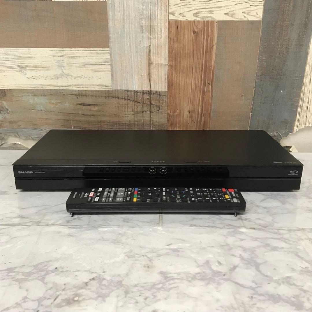 即日受渡❣️全国送料シャープAQUOSブルーレイレコーダー500GB 2チューナー