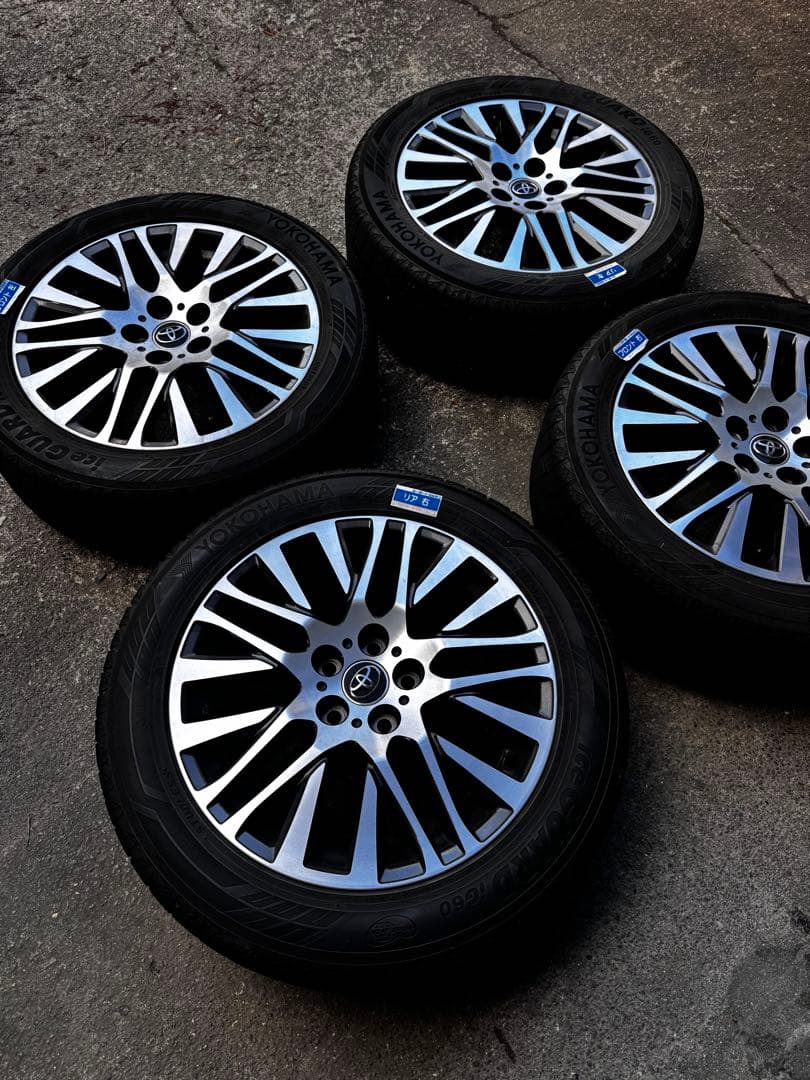 K*様 アルファード 純正ホイール ヨコハマ 18インチ ホイールセット4本スタ