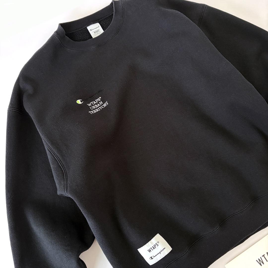 【超美品】WTAPS × Champion ACADEMY/CREW NECK
