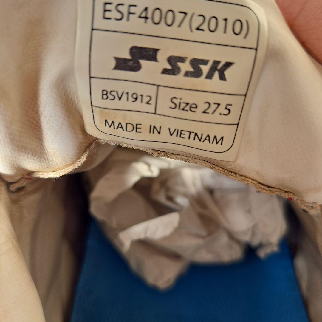 SSK 野球スパイク　カープ　菊池モデル　proedge　Size27.5