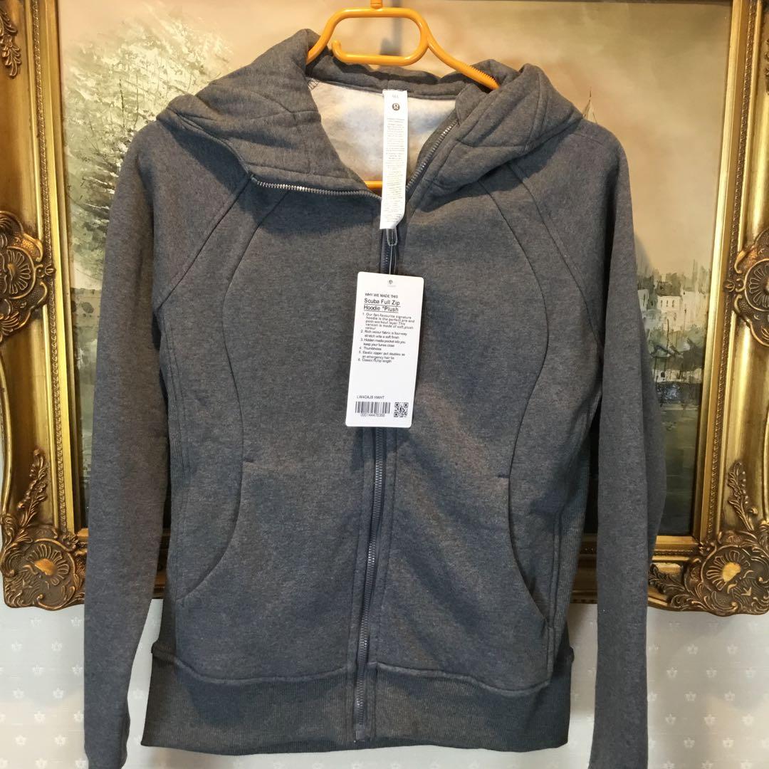 LULULEMON SCUBA 灰色　サイズM/L