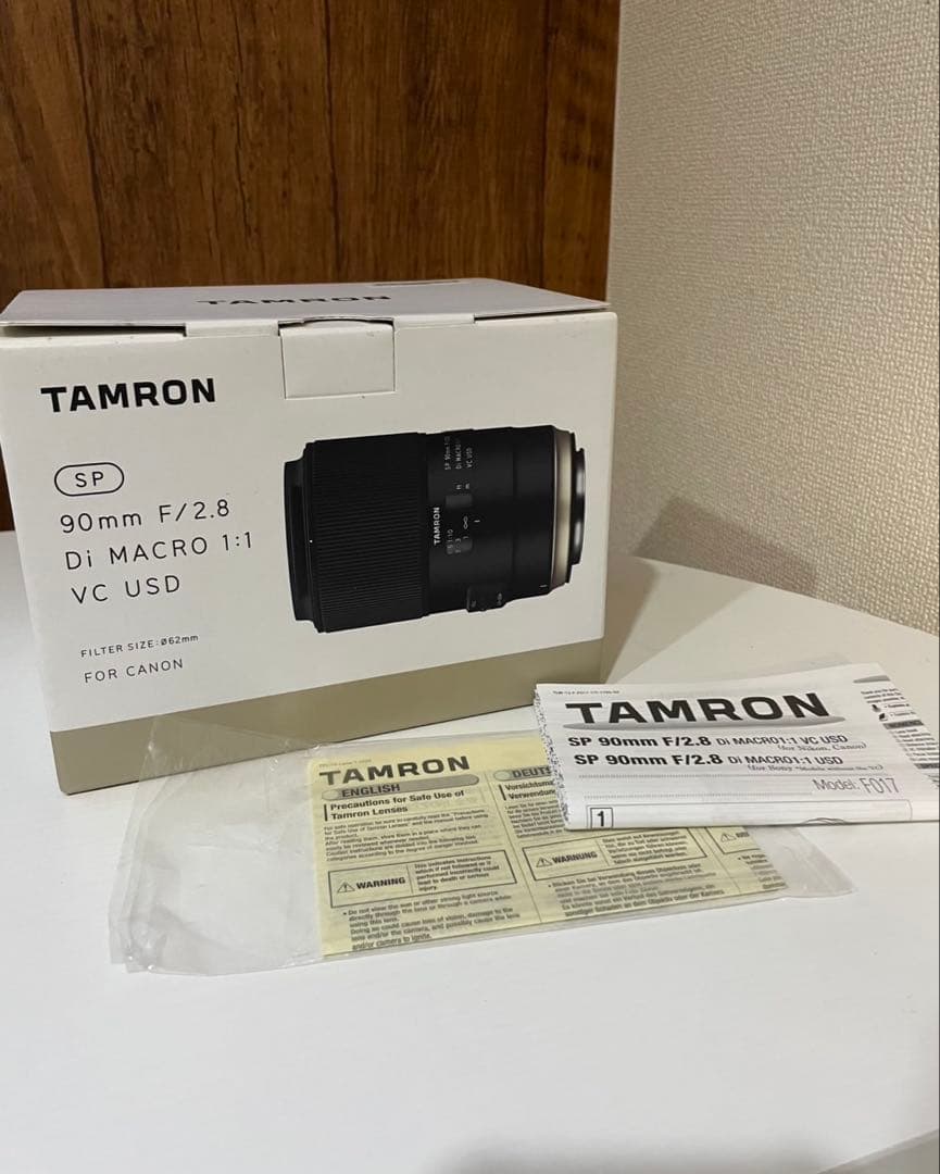 レンズ(単焦点) TAMRON SP 90mm F2.8 Di MACRO 1:1 VC USD