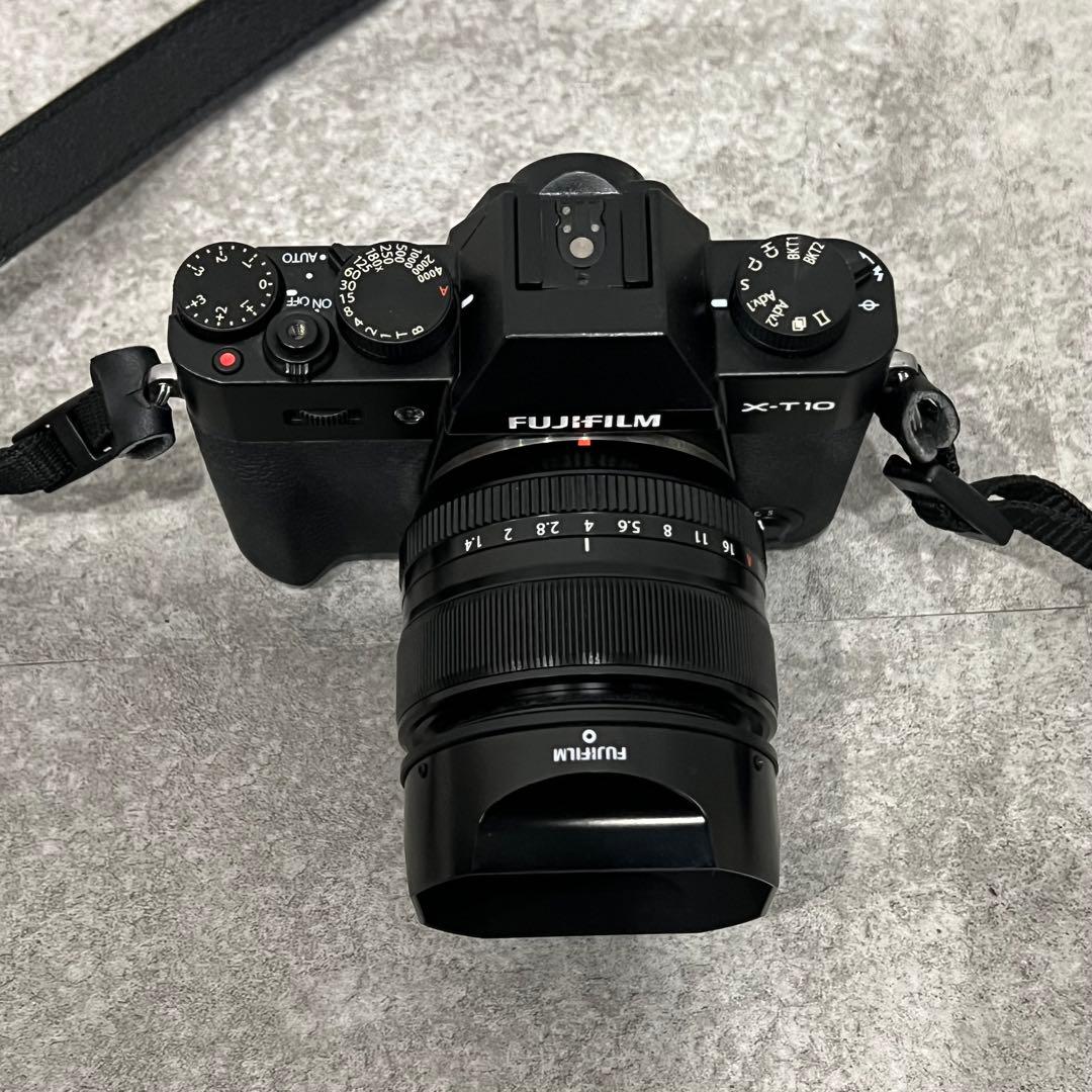 美品 Fujifilm X-T10 ミラーレスカメラ フジノンレンズ XF35