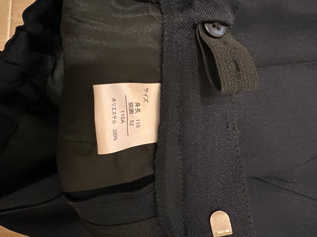 【長ズボン・フルセット】ワンダーファクトリー 110 スーツ 革靴18cm