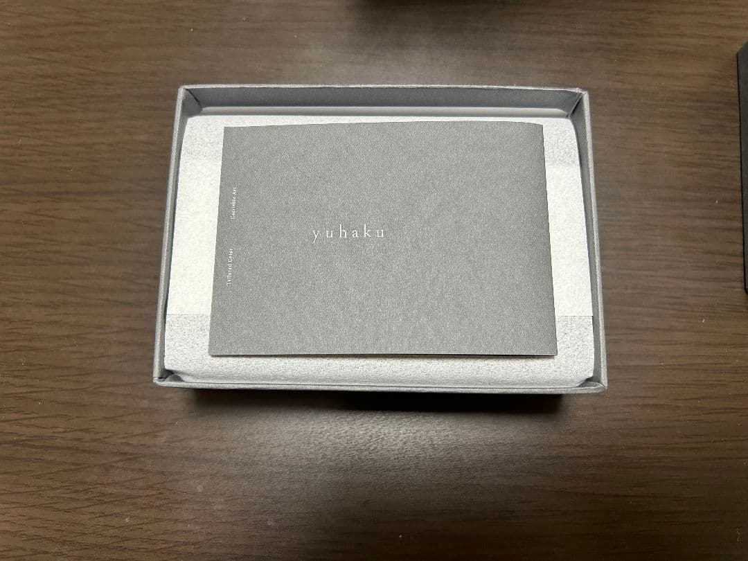 yubaku グラデーションブルー 名刺入れ　YPF161