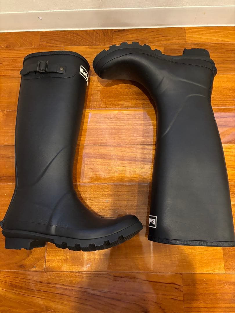 試着のみ　Barbour レインブーツ　サイズ:6 25.0〜25.5cm