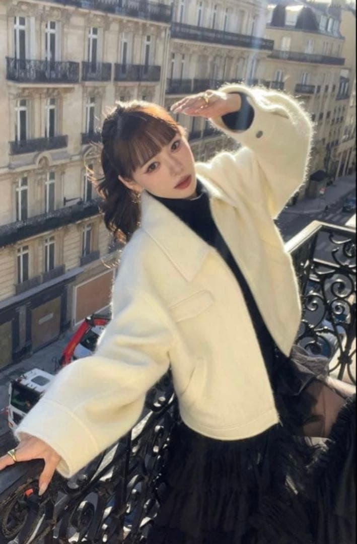 最後セールthetoe Kreuzberg Shaggy Jacket